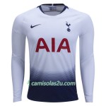 Camisolas de futebol Tottenham Hotspur Equipamento Principal 2018/19 Manga Comprida